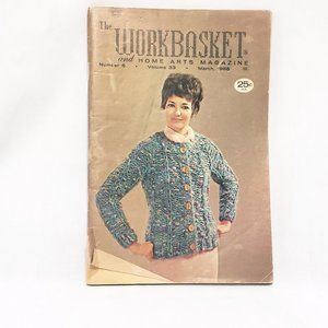The Workbasket and Home Arts Magazine March 1968 Crochet Knitting Patterns